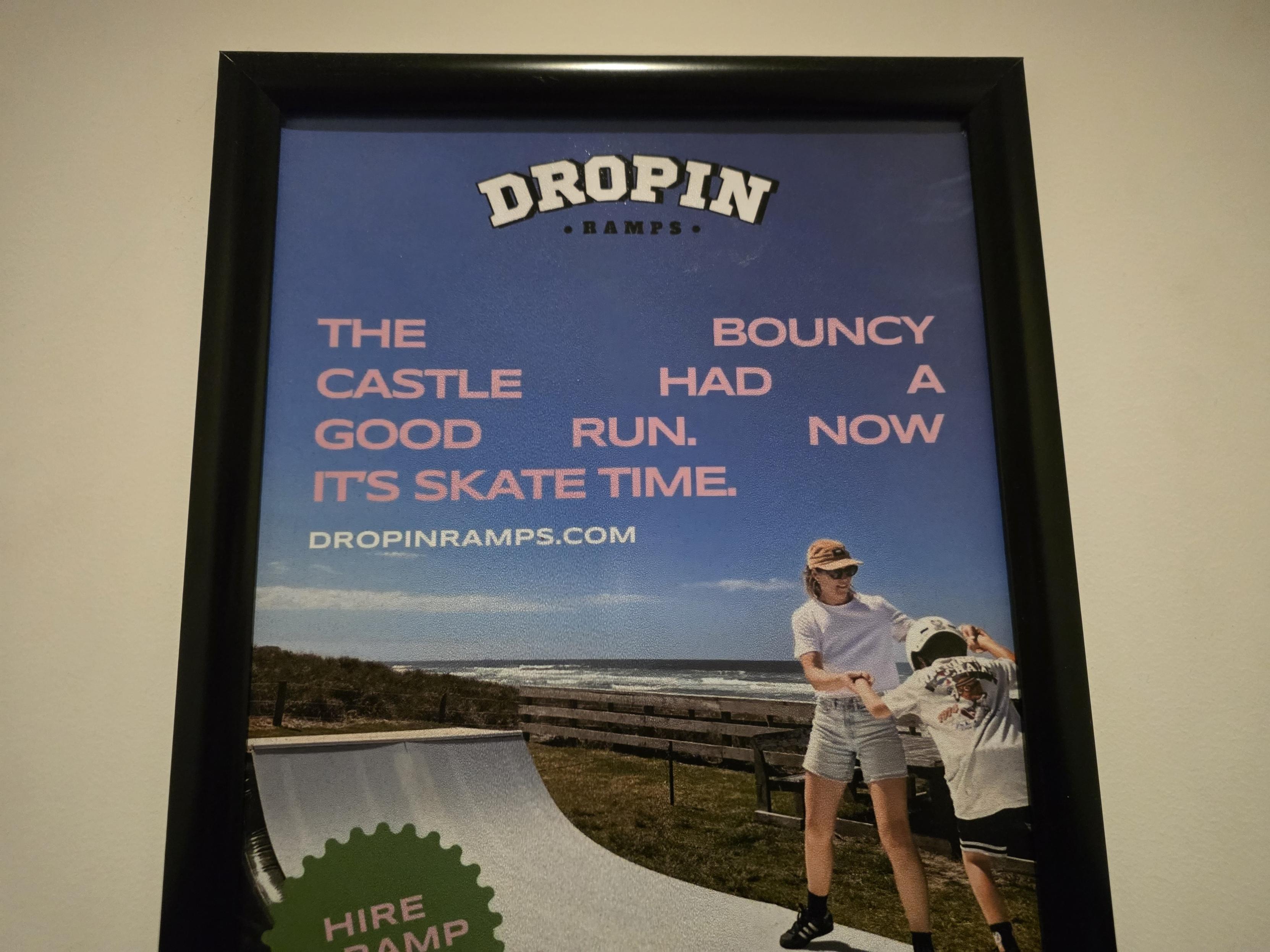 The typography is whack